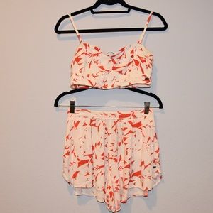 ⭐️SALE⭐️ Crop top and shorts matching set